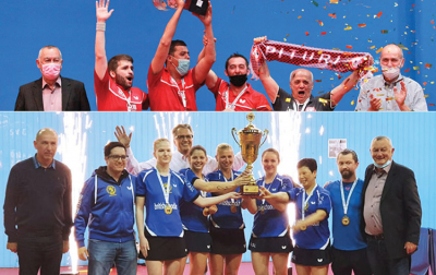 Andrej Gaćina, član STK Zagreba, na pobjednićkom postolju